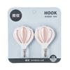 Крючки для полотенец, артикул  7770,2шт, воздушный шар, на липе, пласт 