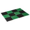 Коврик травка-Л 42х70 см черно-зеленая