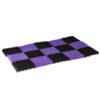 Коврик травка-Л 42х70 см черно-фиолетовая