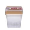 Комплект контейнеров для продуктов квадратных 1л х 3 шт. (бежевый)