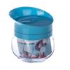 Банка для хранения стекл 0,35л ТО-82 с пласт крышкой-дозатором поворотным бирюза