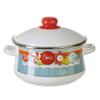 Кастрюля эмаль 4,0л Рукодельница