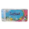 Бумага туалетная Soffione Premio Саше, трехслойная, 8 pулонов