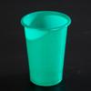 Стакан одноразовый 200мл , "Классик" 100 штук, зеленый 