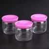 Банка CESNI 3 штуки  650 мл, с розовой пластиковой крышкой  43003В
