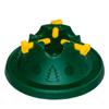 Подставка под Елку пласт с винтами, зеленая