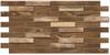 Панель ПВХ Мозаика 480*960 Бруски маон кедровая доска