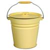 Ведро эмалированное 12л, с крышкой, палевое Э-65