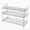 Полка для обуви 3-х ярусная разборная хром 43*61*27,5см