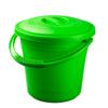 Ведро пластассовое, 10л  для пищевых продуктов с крышкой Бриз