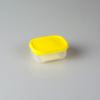 Емкость для продуктов "Bio" 0,2л, с крышкой лимон, прямоугольная ПЦ2360