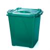 Контейнер "Премиум" с крышкой 14,5л. прозрачный зеленый Т171