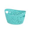 Корзинка 3л Кружево Аквамарин 2377