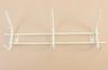 Вешалка для одежды 3 крючка,белый 1202