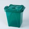 Контейнер "Премиум" с крышкой 5л. прозр зелен Т168