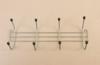 Вешалка для одежды 4 крючка,хром АМ 04С
