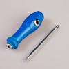 Отвёртка 2в1 с синей ручкой (- +) А-86 уп/12